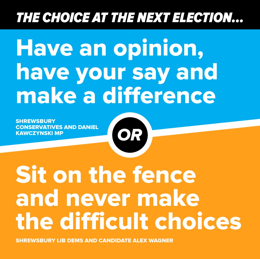 Choice at the next election