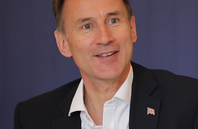An Evening with Jeremy Hunt, 7th January 2021