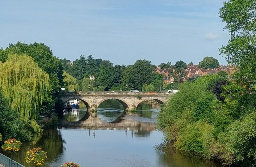 River Severn in Shrewsbury